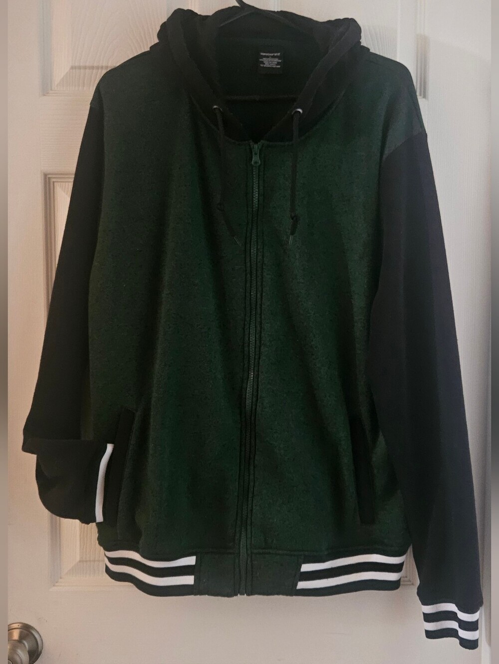 Ring Of Fire Men's Fleece Varsity Hoodie